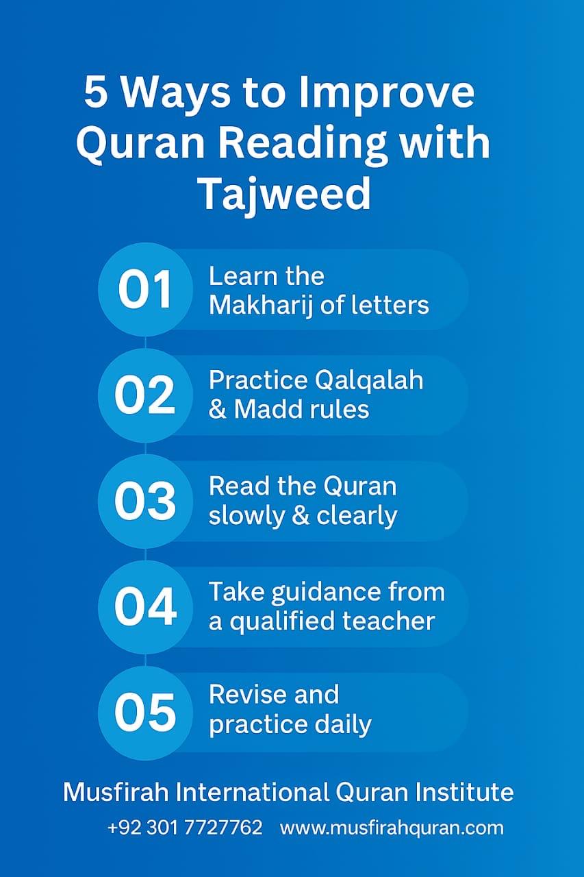 5 Ways to Improve Quran Reading
